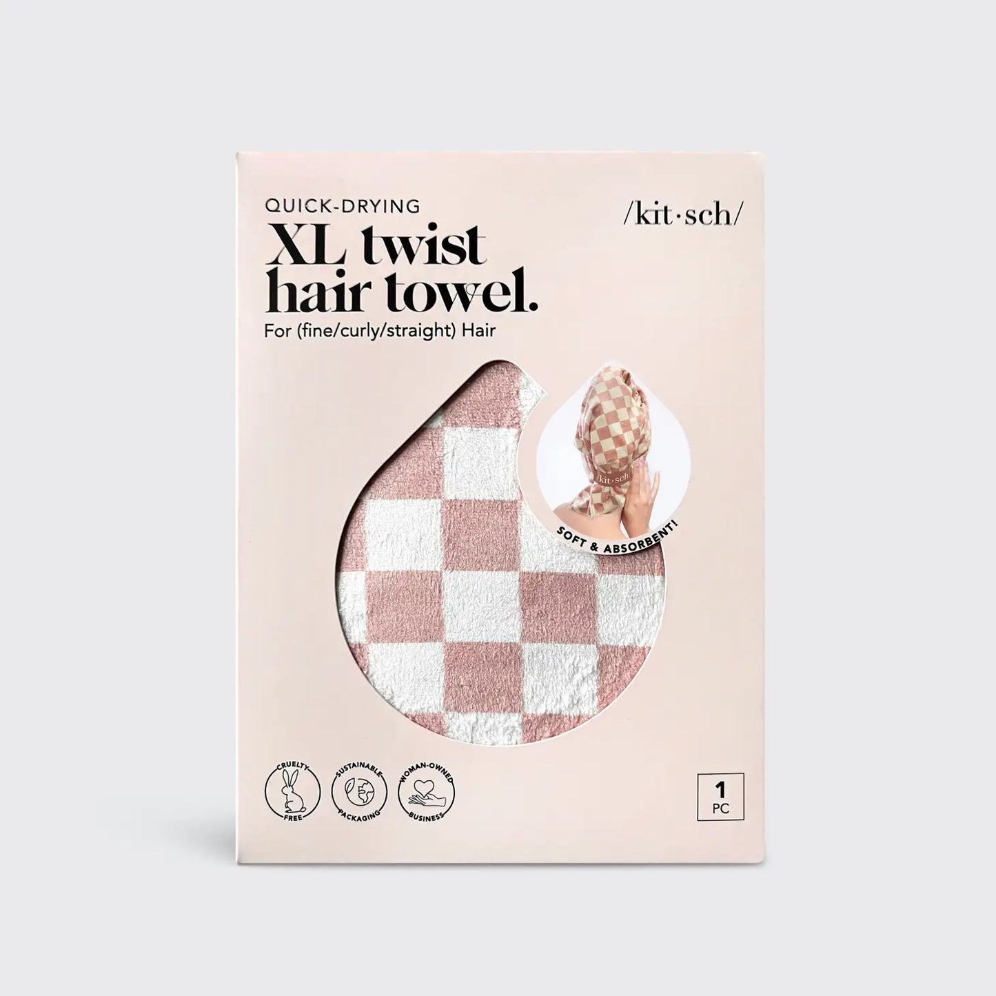 Microfiber haarhanddoek