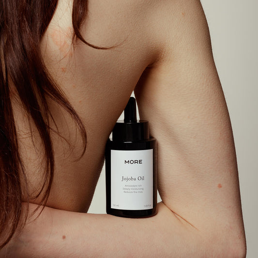 Jojoba olie op de huid