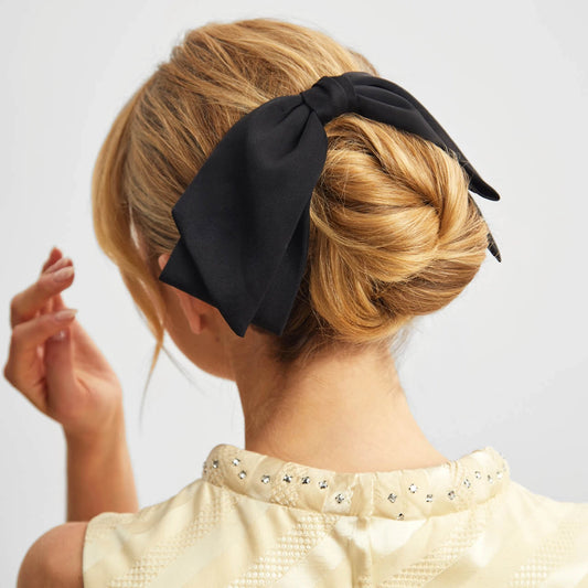 Recycled Fabric Bow Hair Clip